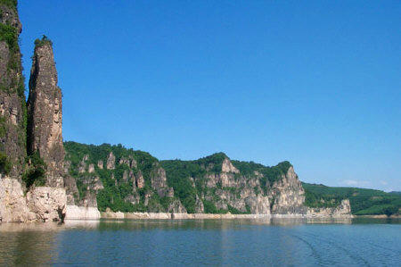 桦甸市白山湖风景区