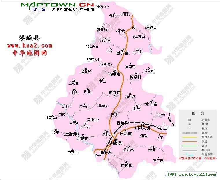 黎城县地图黎城县位于长治市东北部,地处晋,冀,豫三省交界,是山西省的