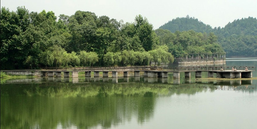 蓬溪赤城湖(东方活湖)