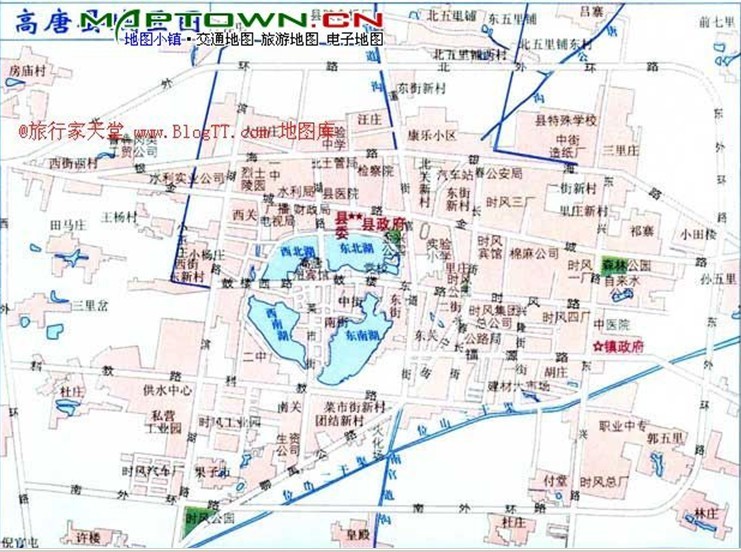 高唐县地图 山东省聊城市高唐县,乡,村各级地图. 相约久久