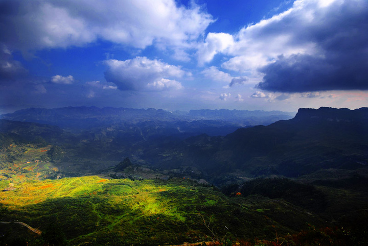 黔江八面山风景