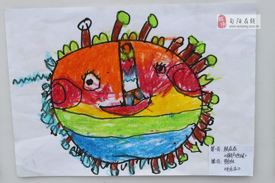 [分享]二幼幼儿画展 蒙小班幼儿作品