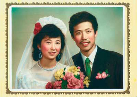 改革开放30年婚照的变迁