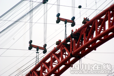 钢管混凝土拱桥的缆索吊装施工方法