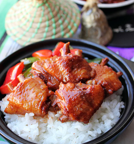 很下饭 腐乳鸡翅盖饭