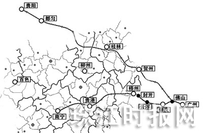 藤县人期待中的南广铁路,看藤县交通图片