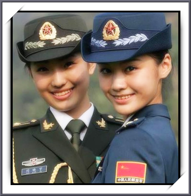 中国军营里的最美的军花