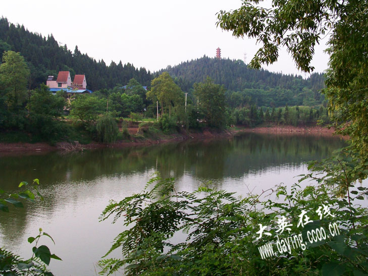 [原创]实拍蓬溪赤城湖景色