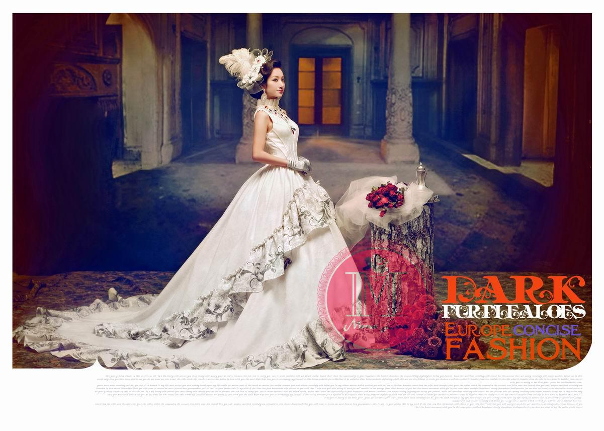 蒙娜丽莎 简欧风尚系列婚纱照，高贵奢华的服装场景。将你的气质展现的凌厉尽致…… 蒙娜丽莎为你的婚礼打造奢华！
