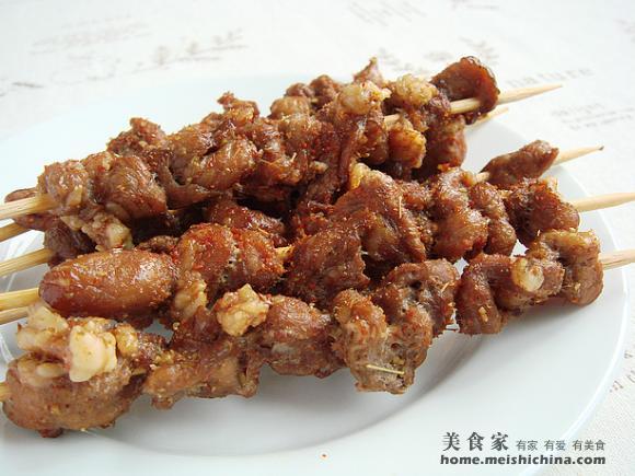 美味羊肉串