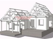 白城承建SIP板式住宅体系木屋