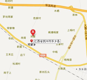 东乡县乡镇分布地图图片