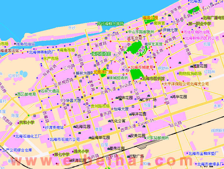 海城镇地图图片