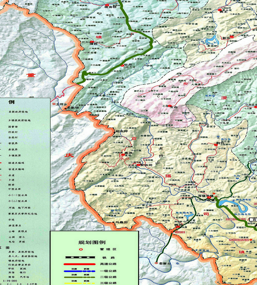 来凤县环城路规划图图片