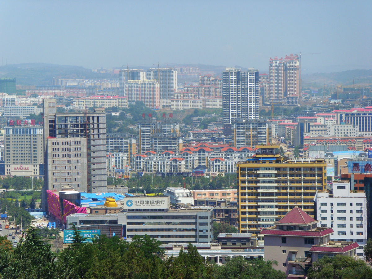 新貌阳泉市经济技术开发区美景图