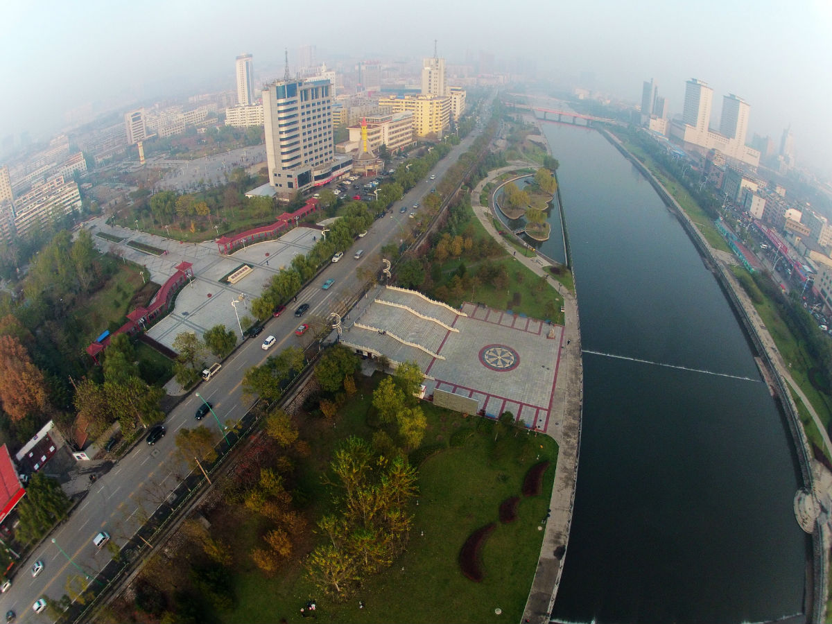 新貌阳泉市经济技术开发区美景图