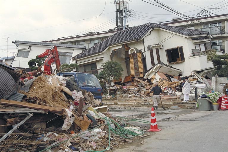 日本大地震圖片