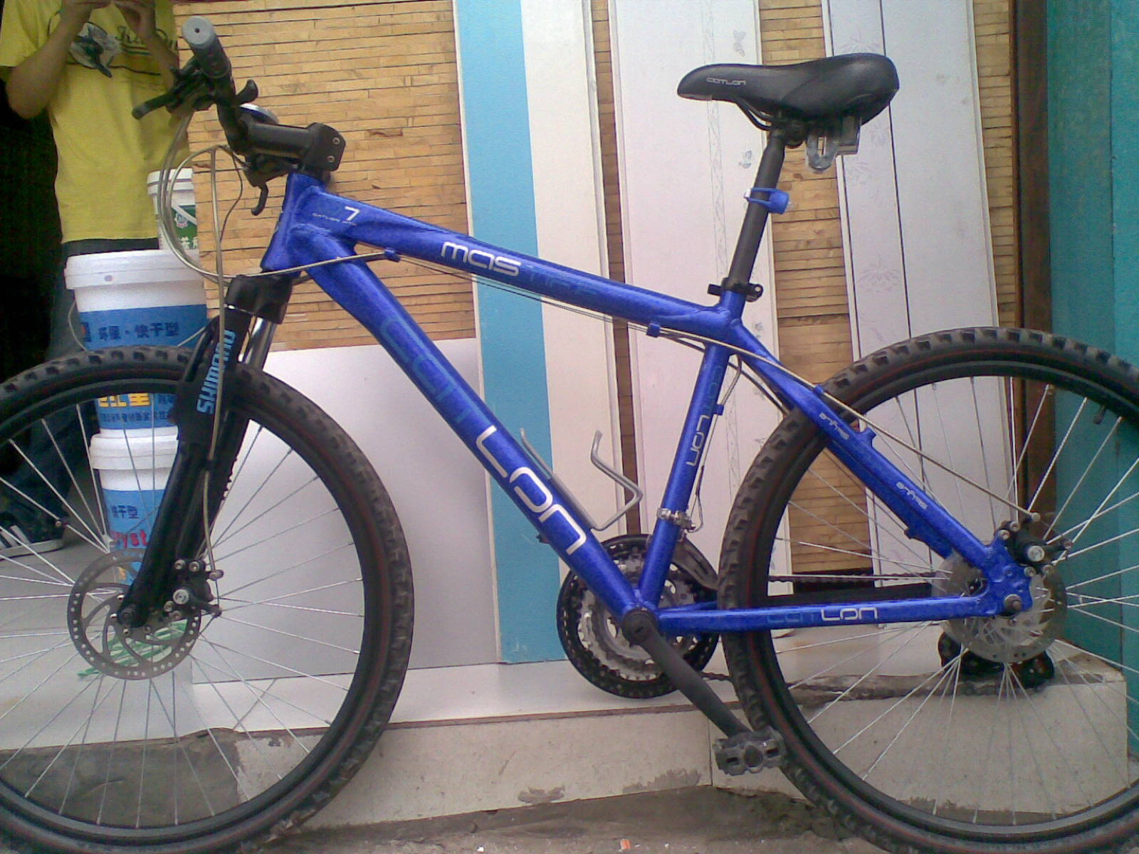 蓝岛自行车袋鼠自行车图片