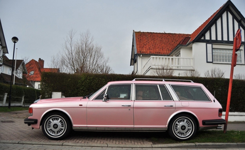 街拍個性 勞斯萊斯 旅行車unieke rolls-royce val disère