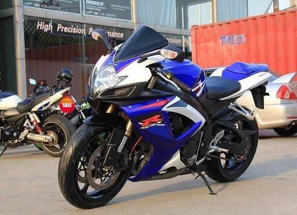 进口铃木摩托车跑车网07年gsx-r600美版k7