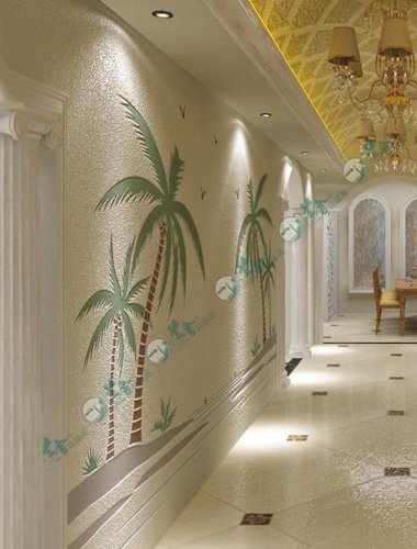 兰舍硅藻泥是一种集功能性,艺术性,环保性于一体的新型健康内墙面装饰